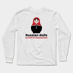 Russian Nesting Doll Long Sleeve T-Shirt